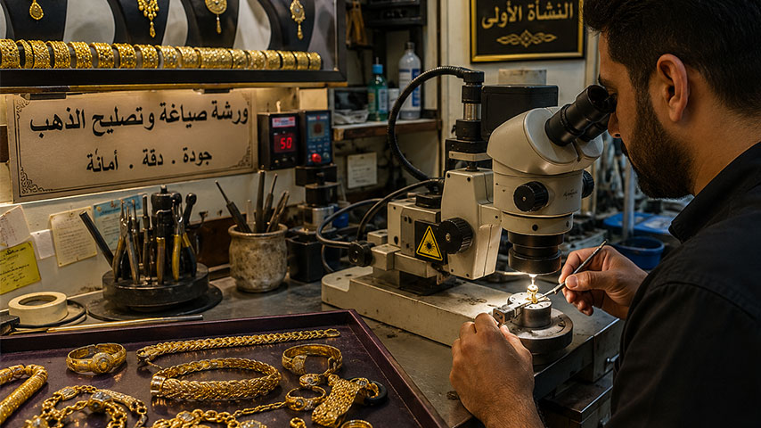 سوق الذهب في النجف