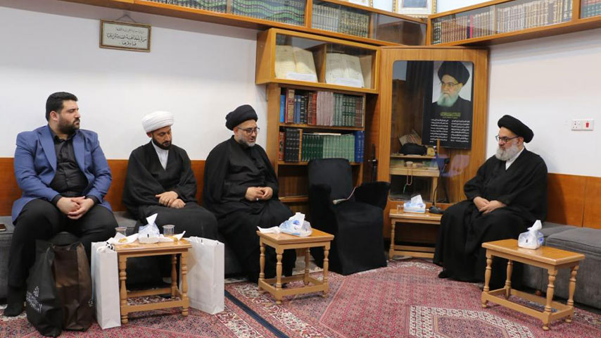 وفد العتبة العلوية