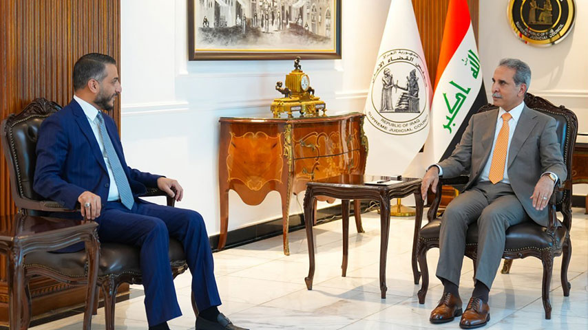 زيدان وكناوي يناقشان المعالجات القانونية لمشاريع النجف الخدمية والاستثمارية