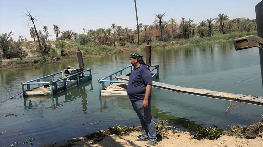 صيانة محطات الضخ في النجف الأشرف