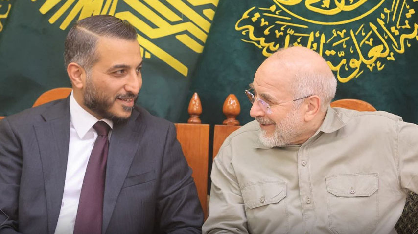 زيارة محمد باقر قاليباف إلى النجف