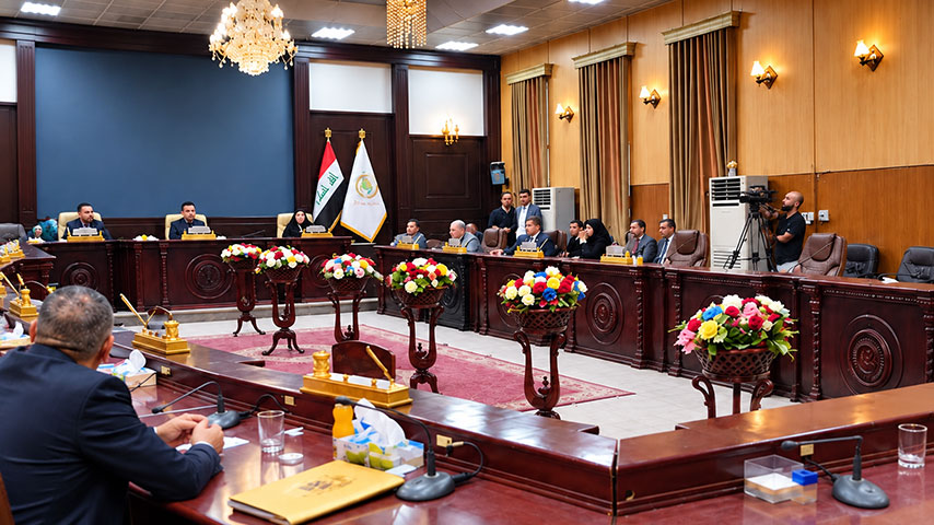 اجتماع مجلس محافظة النجف
