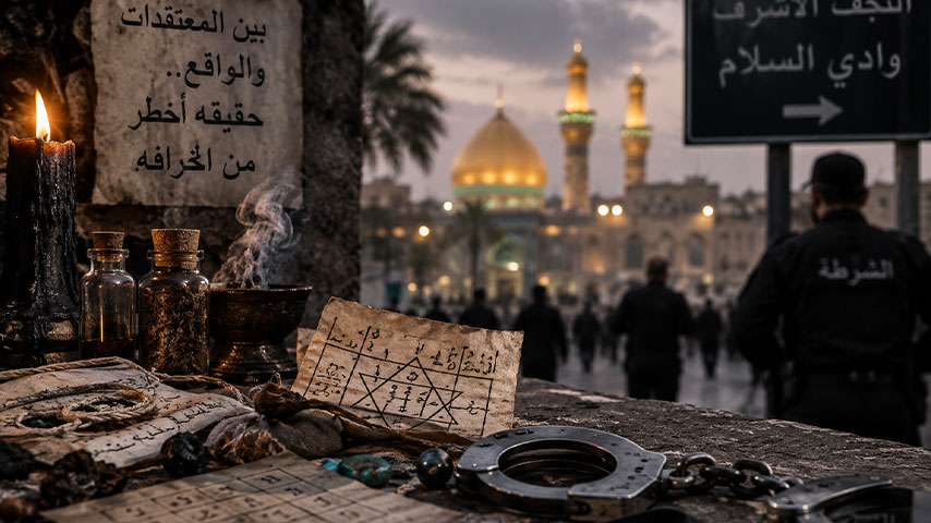 السحر والشعوذة في النجف بين المعتقدات والوقائع الأمنية