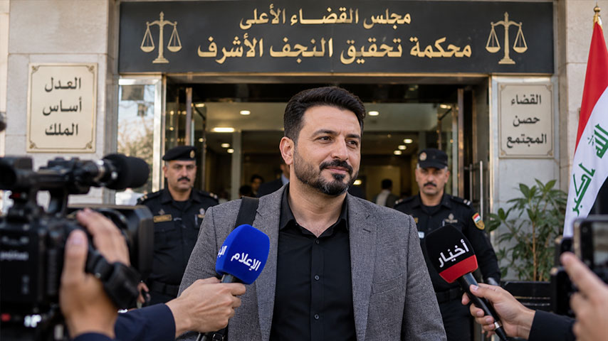 إطلاق سراح الصحفي حسام الكعبي في النجف
