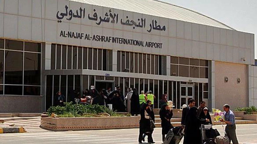 تعليق مؤقت للرحلات بين النجف وإيران